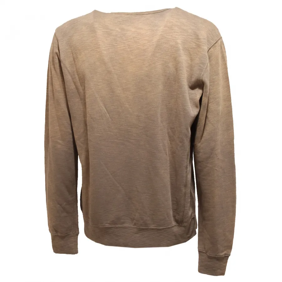 5250Q felpa uomo 40WEFT verde green sweatshirt men