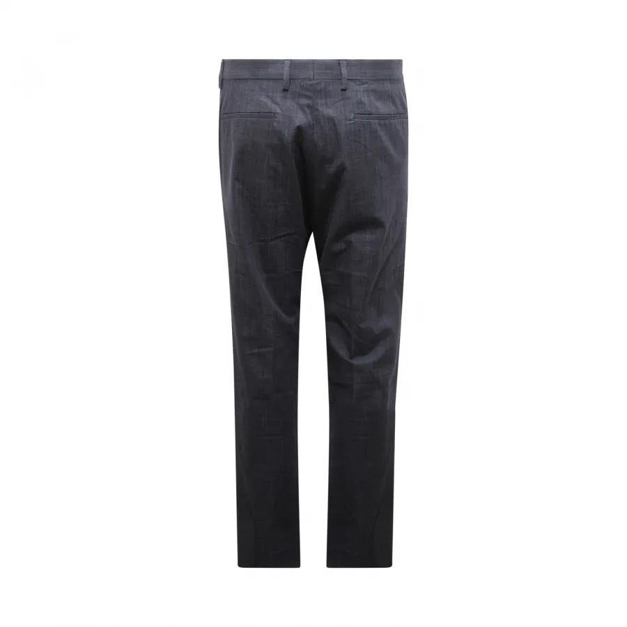 7305AZ PANTALONE UOMO DOLCE&GABBANA MAN COTTON TROUSERS BLUE