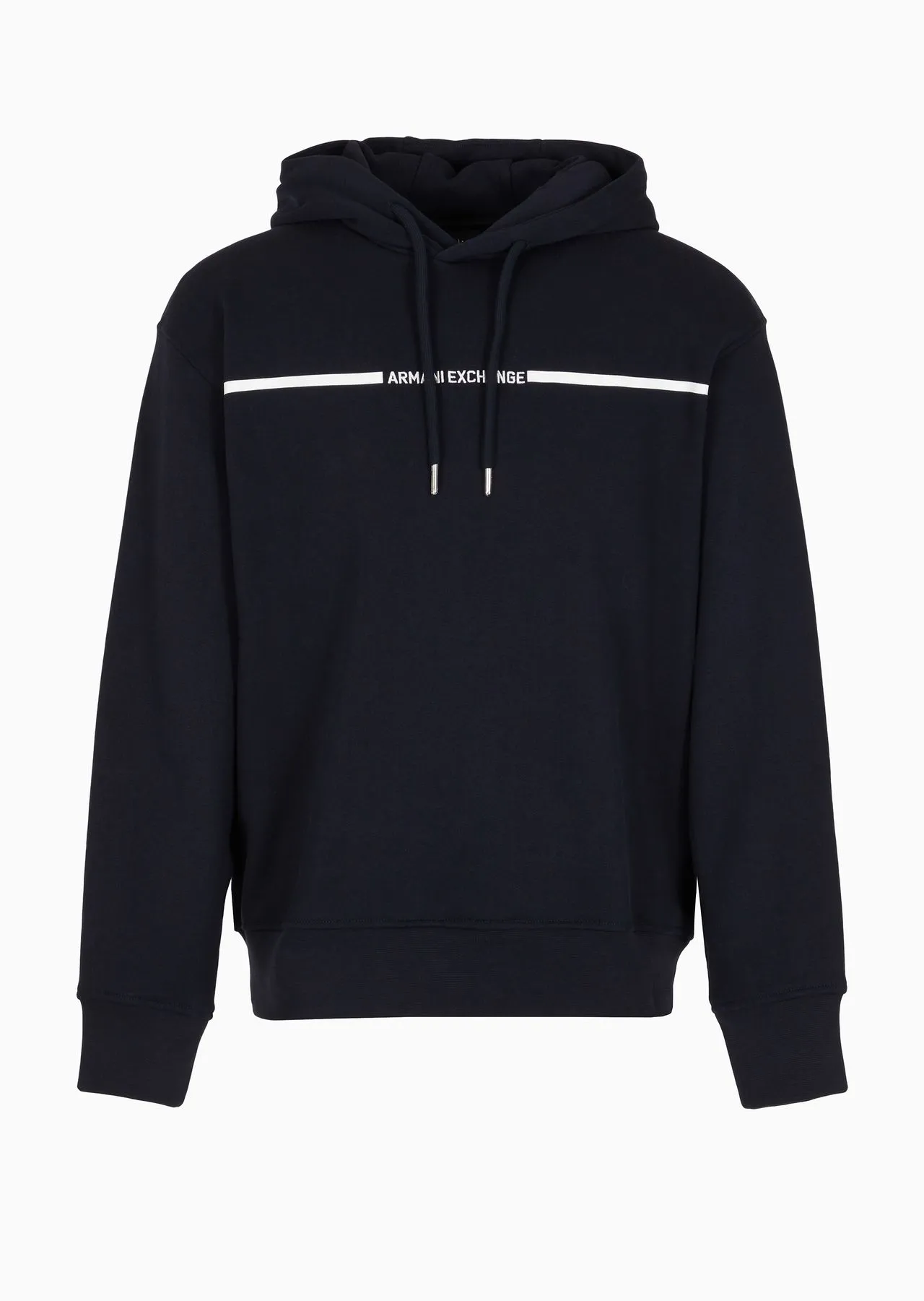 AX – FELPA IN COTONE FRENCH TERRY CON TAPE LOGO