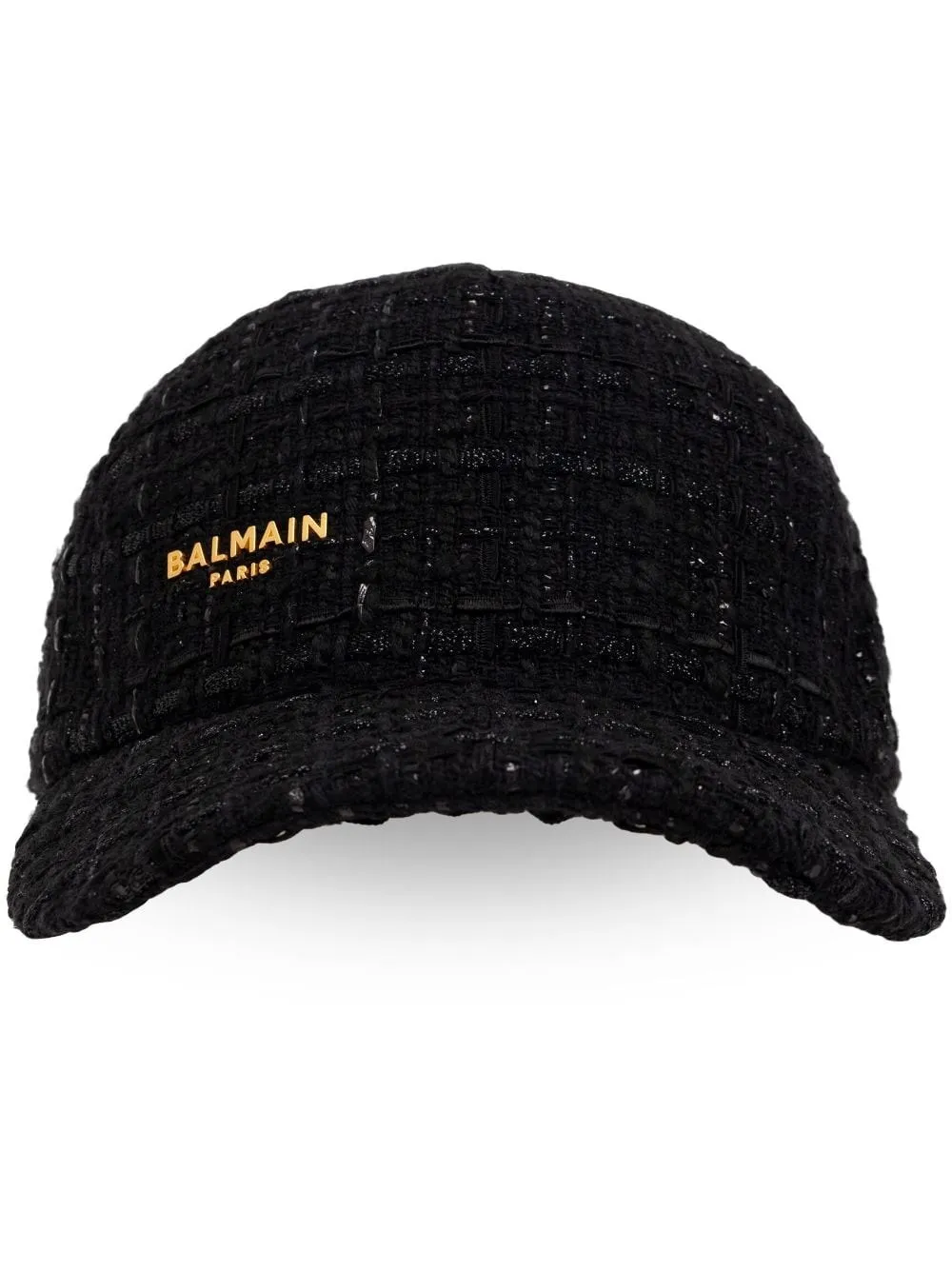 Balmain-Cappello da baseball con placca logo