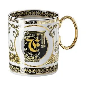 Bicchiere Versace Virtus Alphabet