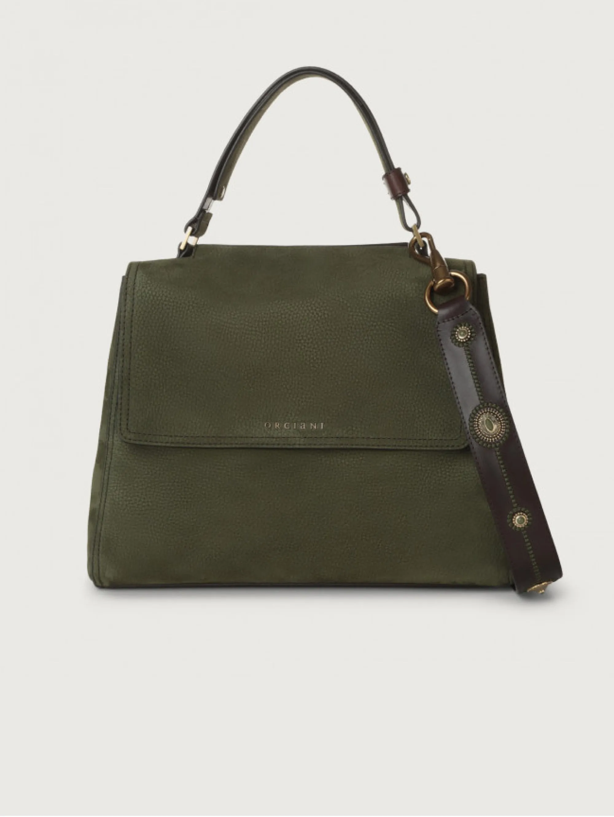 Borsa Media a Spalla Verde