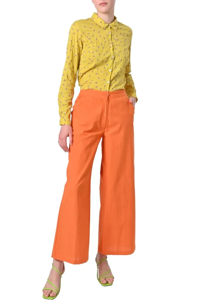 Camicia Abeja crinckle cotone di Nice Things
