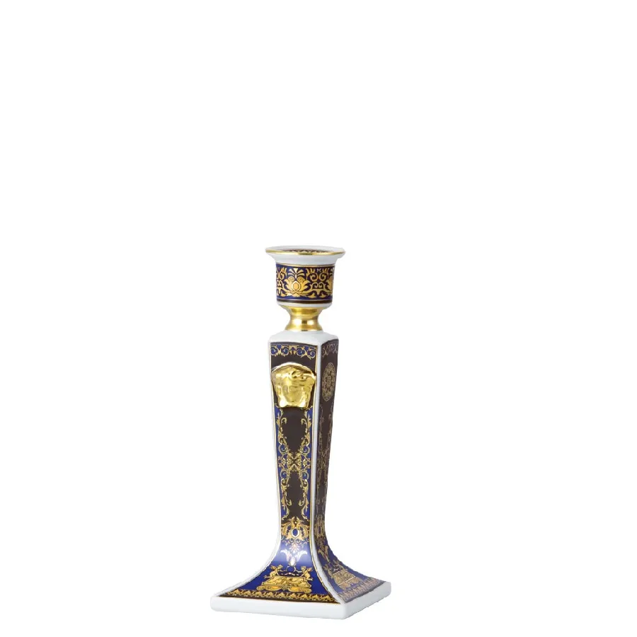 Candeliere “Medusa blau” Rosenthal Versace 21 cm