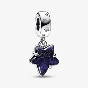 Charm Pendente Stella Blu Vetro di Murano - 792368C01