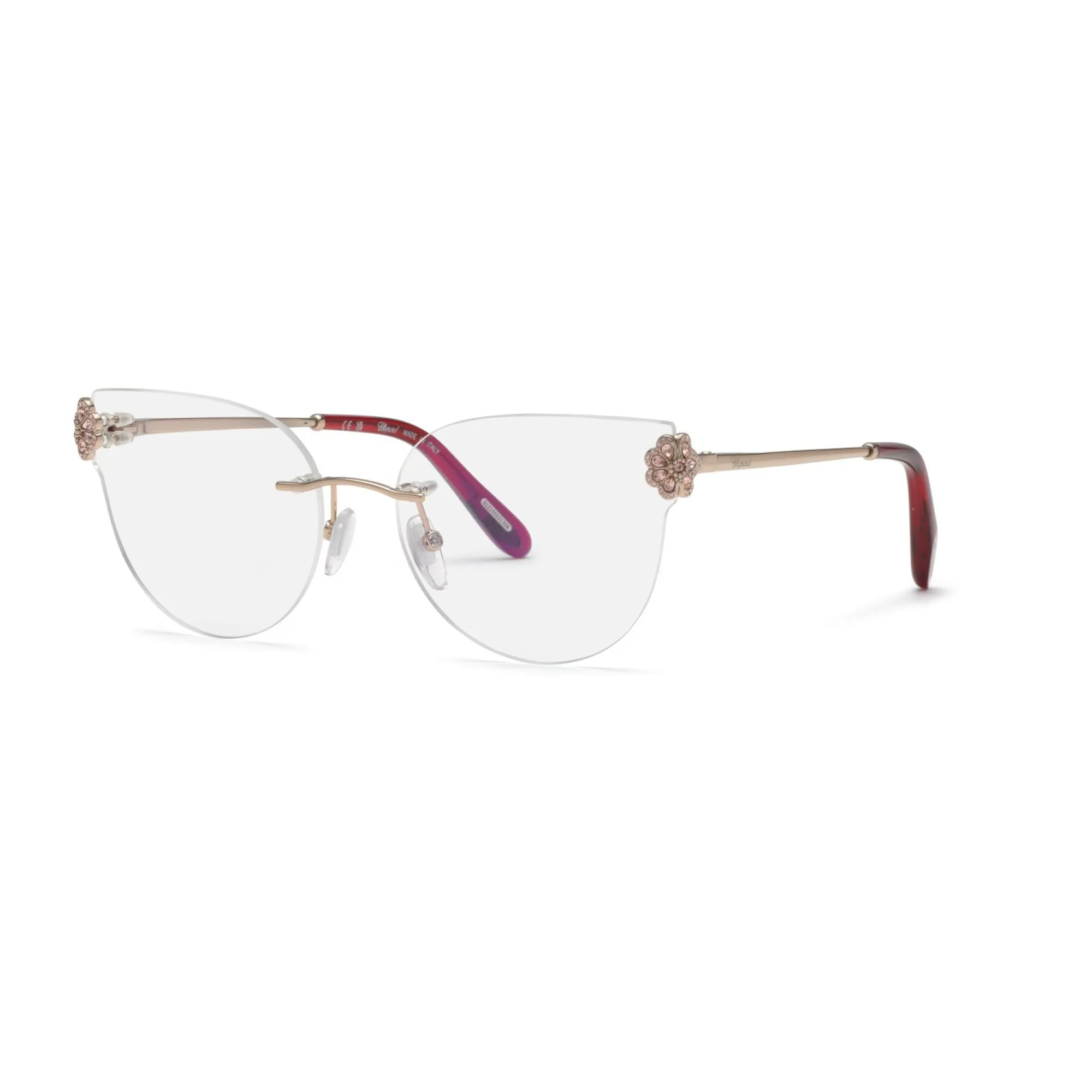   Chopard VCHL61S - 0A39 Oro Rosso Lucido | Occhiale Da Vista Donna 