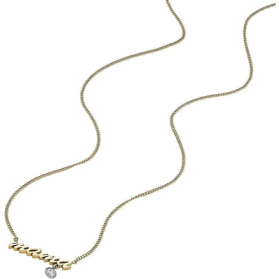 collana uomo gioielli Fossil