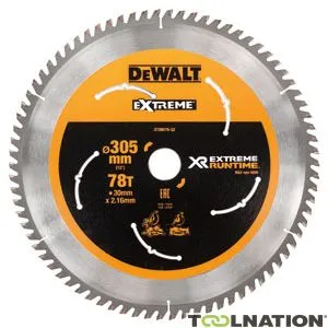 DeWalt Accessori DT99576-QZ Lama circolare XR 305mm x 30mm 78T CSB