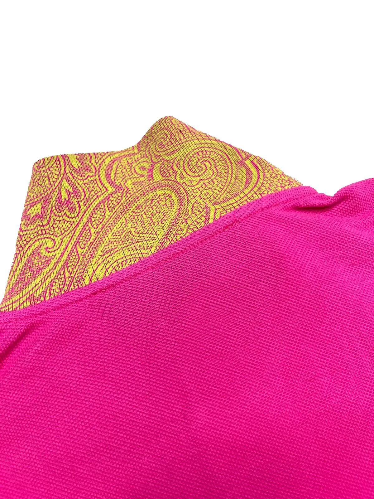 ETRO   POLO FUCSIA IN COTONE