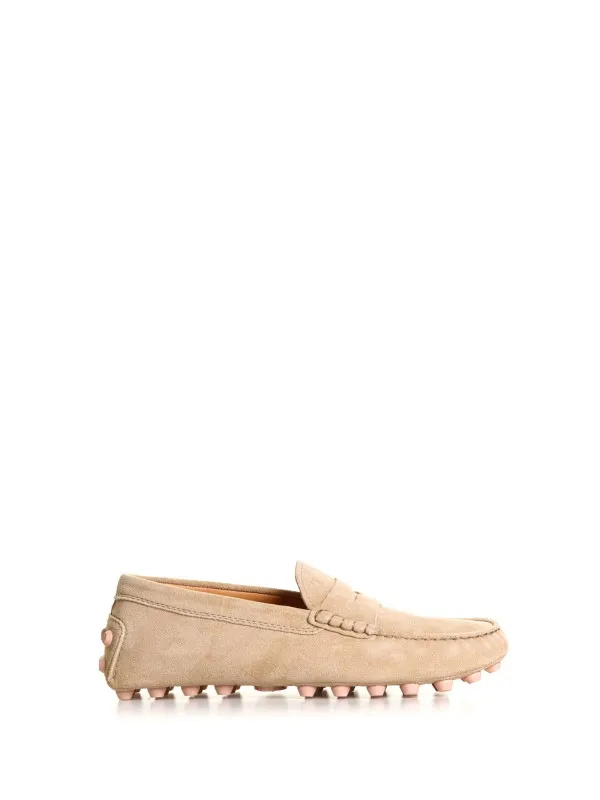 Gommino Bubble loafer in suede