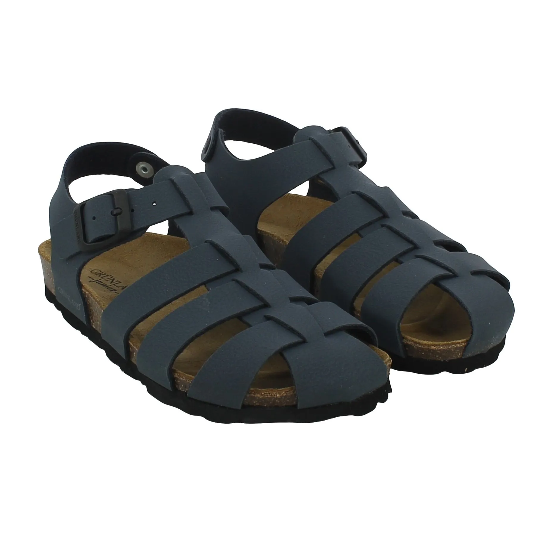 Grunland  Sandalo Ragnetto Fusbet Blu 