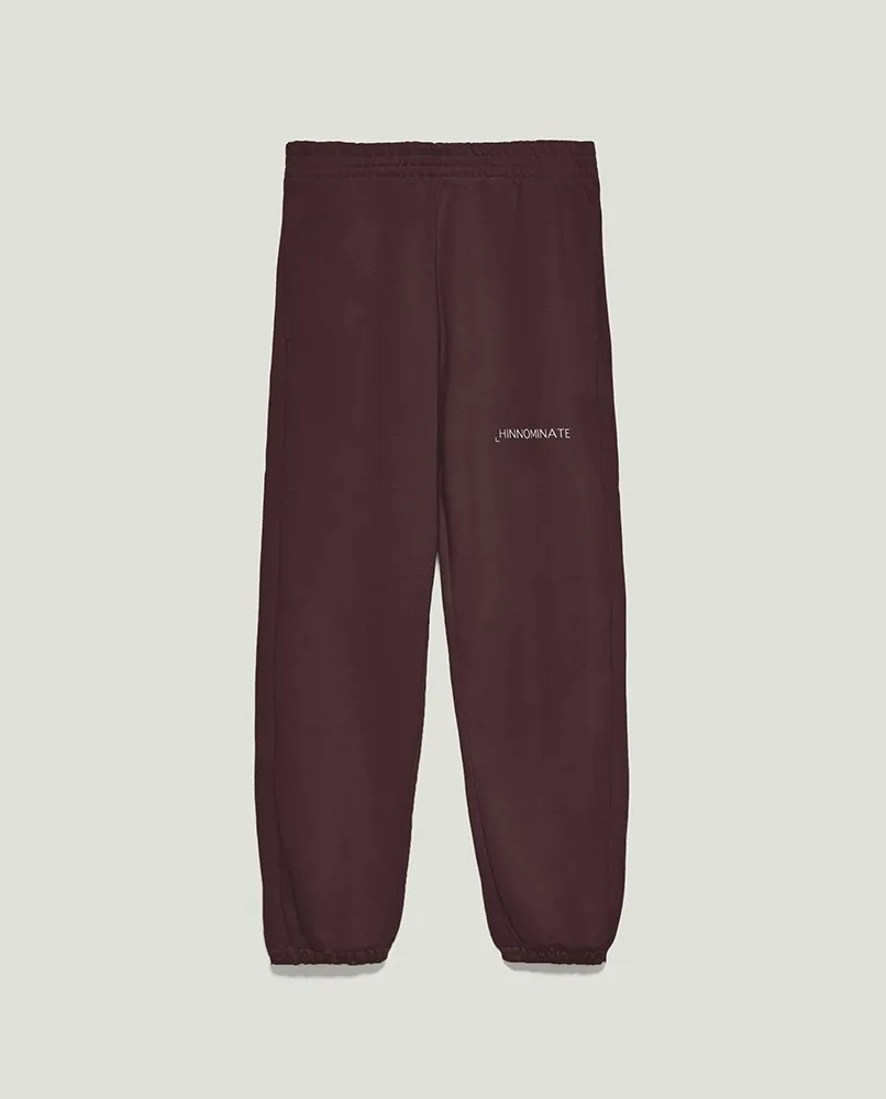 HINNOMINATE – PANTALONE IN FELPA CON STAMPA SUL DAVANTI –