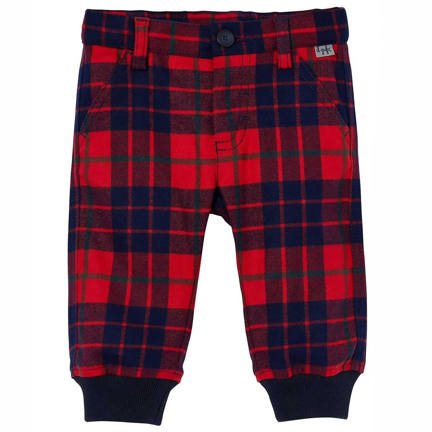 Il Gufo pantalone baby boy tartan