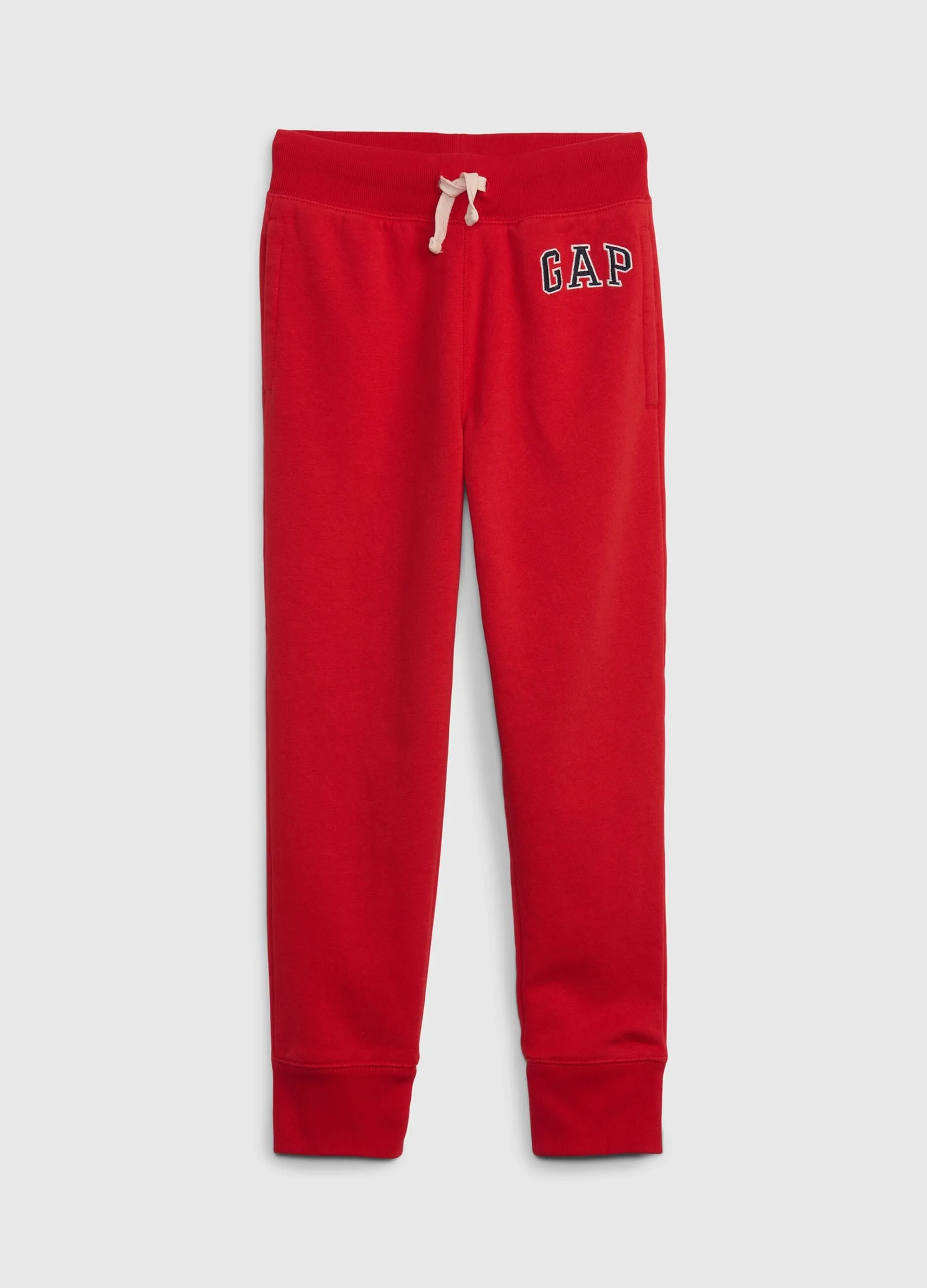 Joggers con coulisse e patch logo