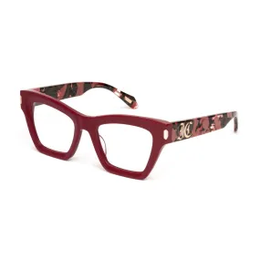   Just Cavalli VJC119V - 0U17 Rosso Ciliegia Lucido | Occhiale Da Vista Donna 