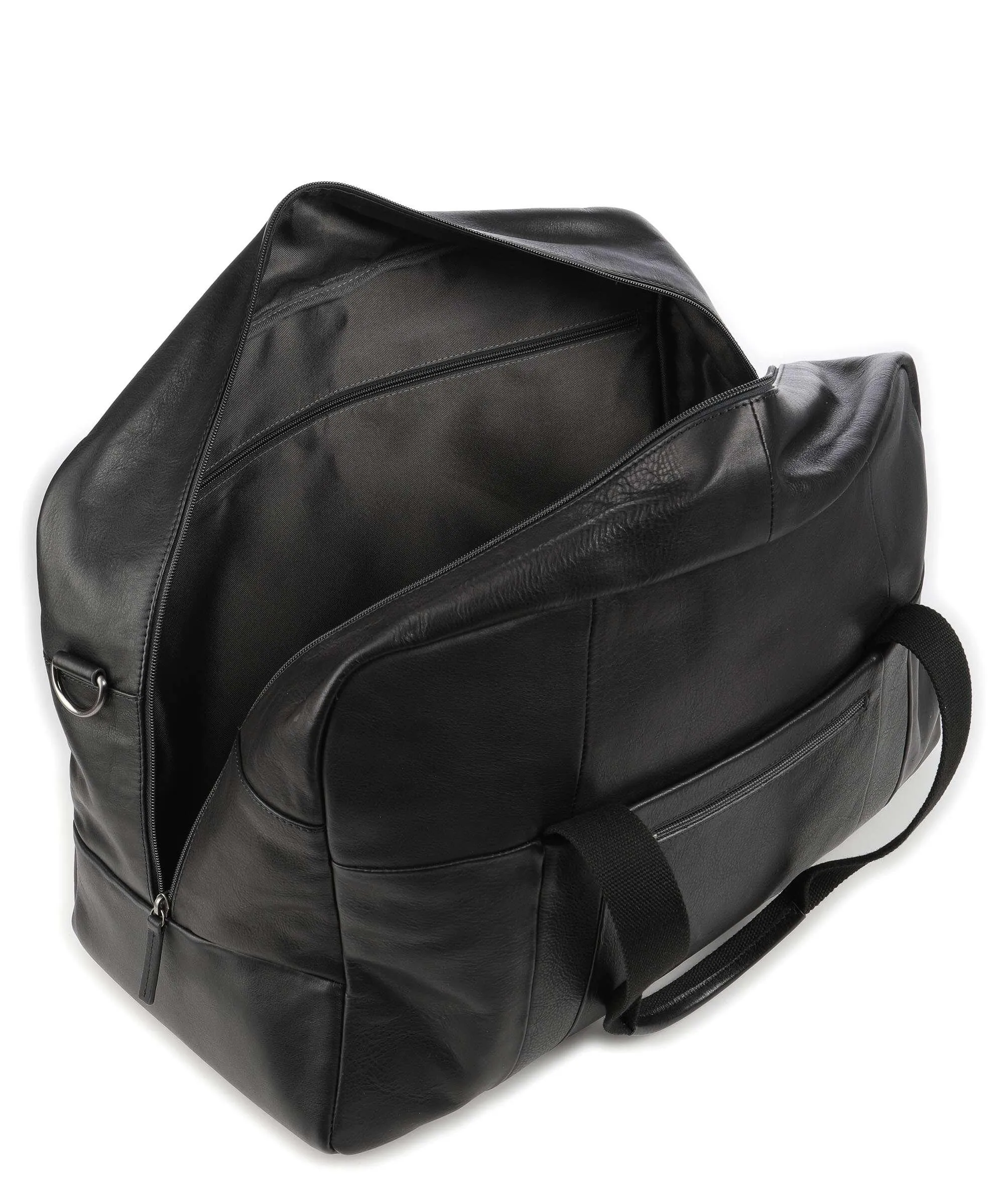  Leonhard Heyden Hamburg Borsone da weekend nero 52 cm  