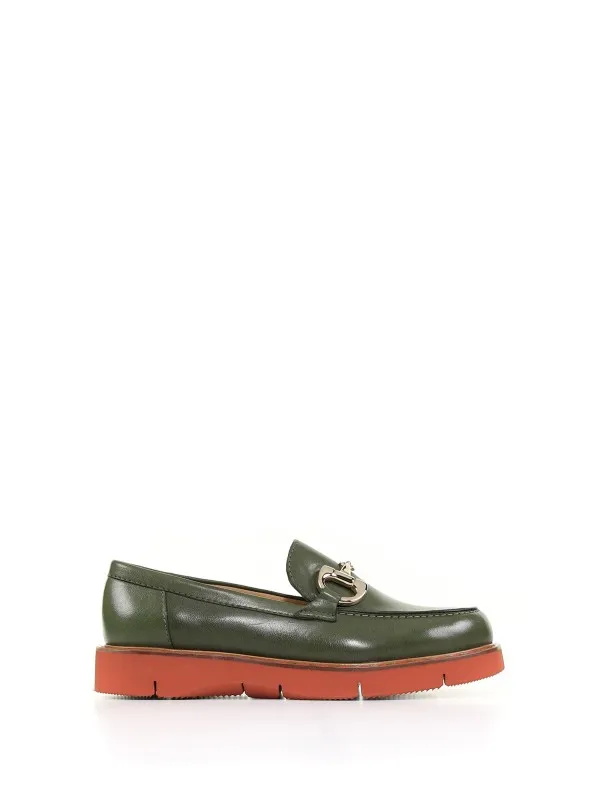 Loafer with horsebit detail