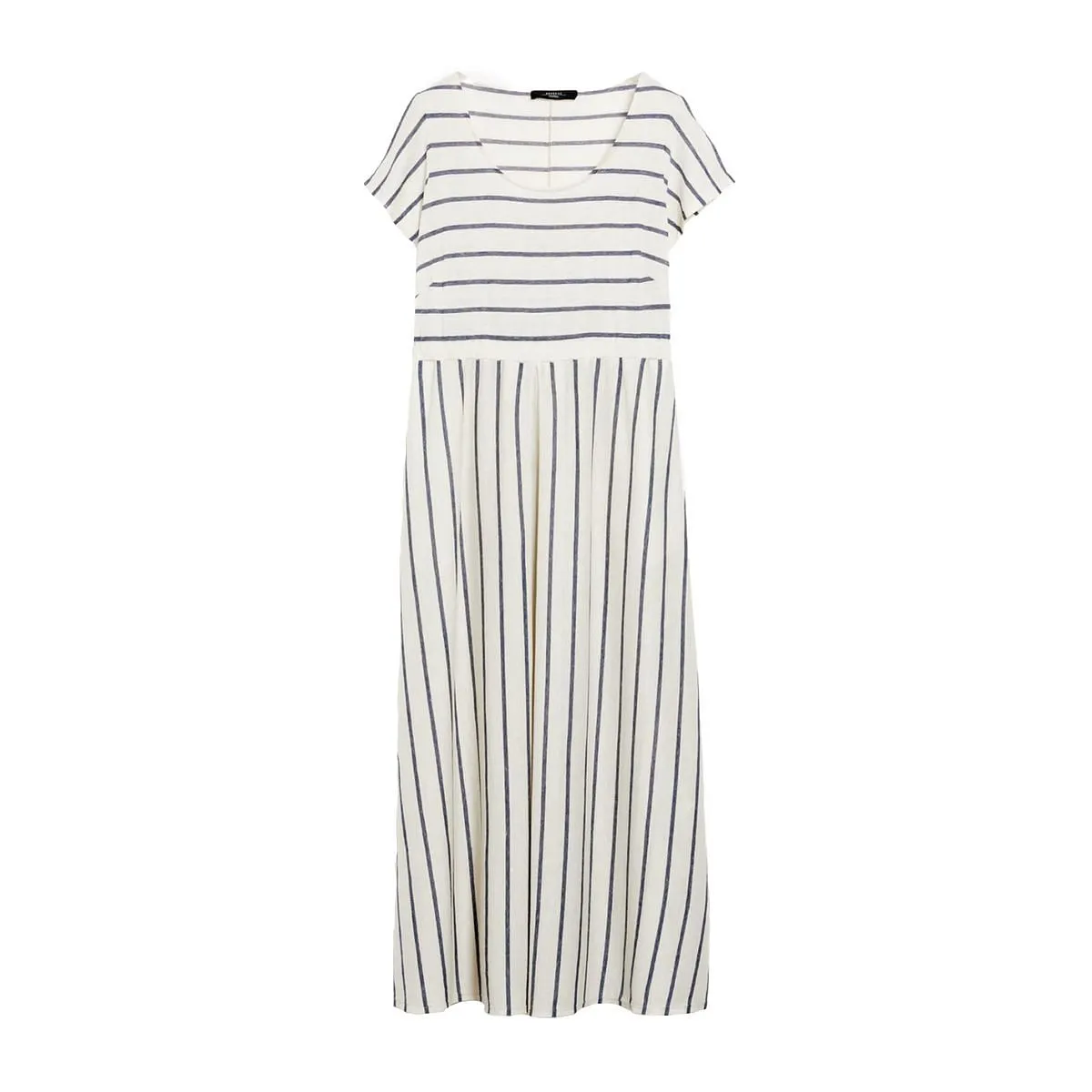      MAX MARA WEEKEND ABITO MIDI RIGATO EDICOLA DONNA  