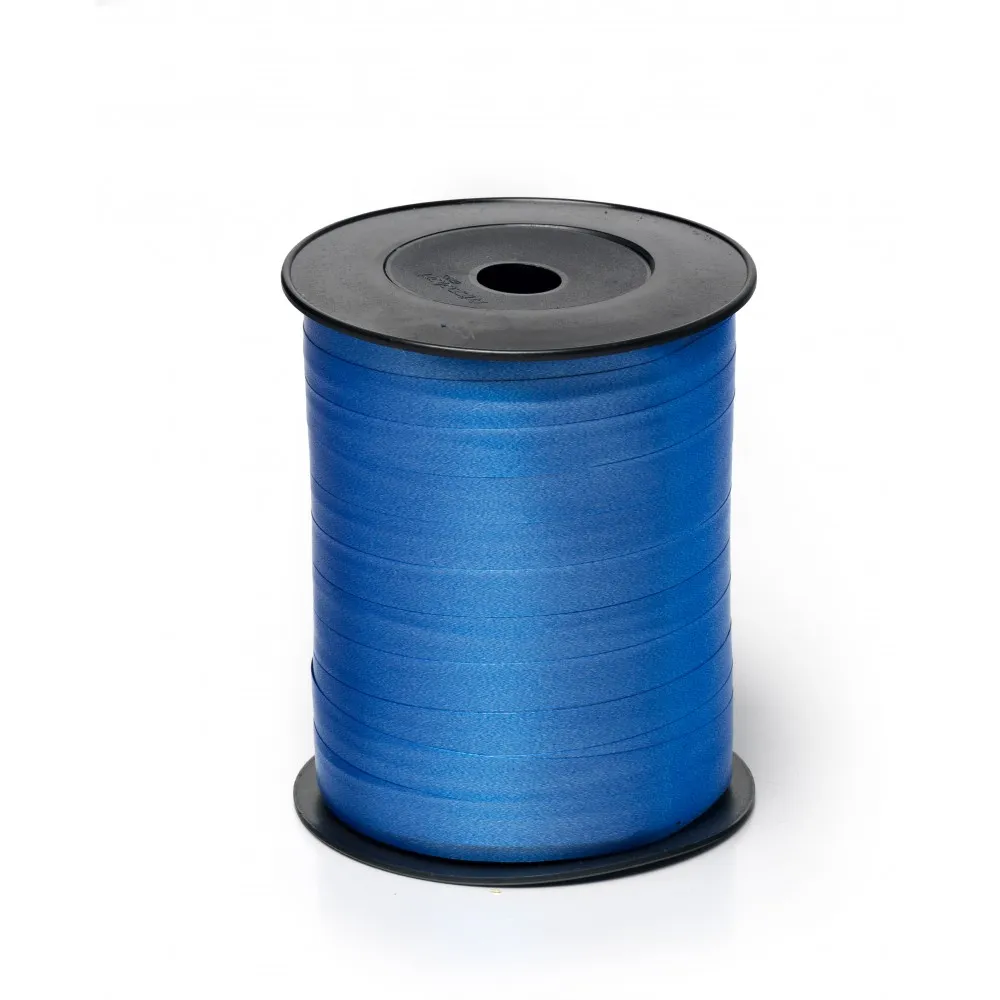 Nastrino Blu per pacchi regalo e per decorazione da matrimonio e feste 10mm x 250mt