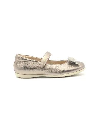 Nero Giardini ballerina in pelle laminata  