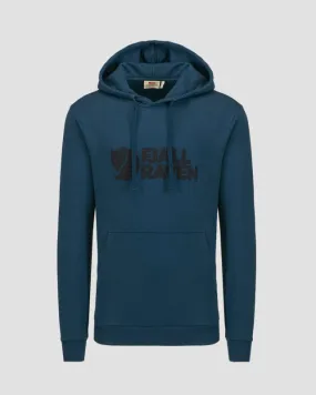 Niebieska bluza męska Fjallraven Logo Hoodie M f84144-574