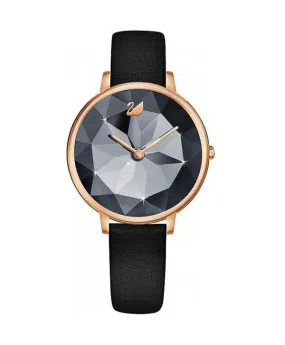 Orologio Swarovski Crystal Lake pelle nero