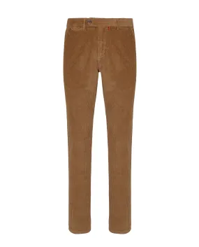 Pantalone corduroy costelarghe beige scuro mustard    