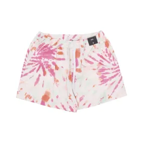 pantalone corto donna range relaxed print short WHITE