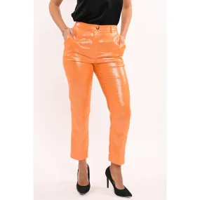 Pantalone donna a sigaretta in lino Vicolo