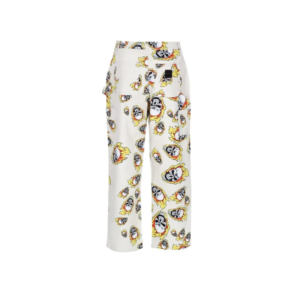 pantalone lungo uomo ghost rider painter pant x marvel NATURAL