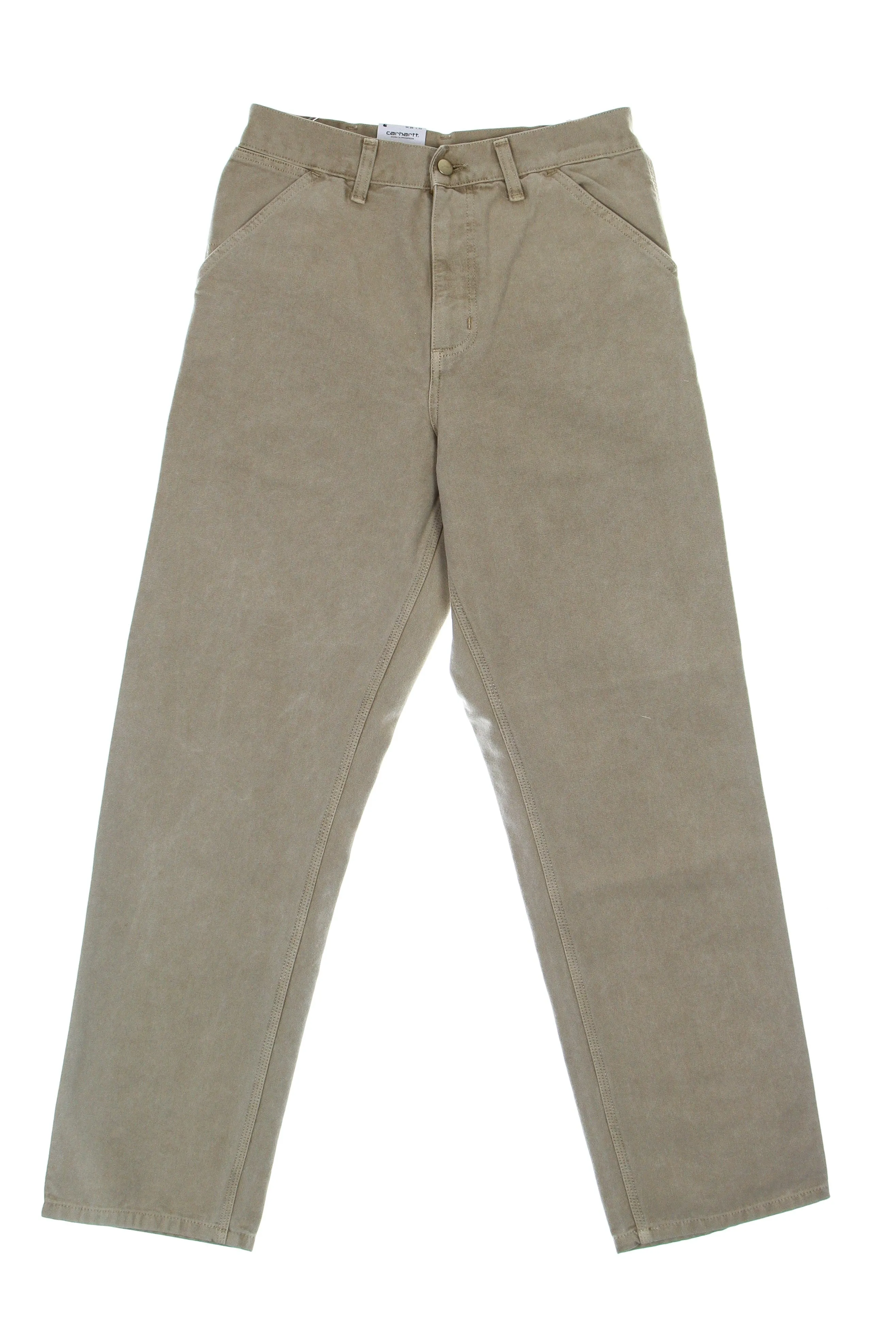 Pantalone Lungo Uomo Single Knee Pant Dusty H Brown Faded