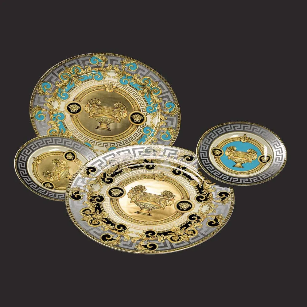 Piatto Dessert “Prestige Gala” Rosenthal Versace 22 cm
