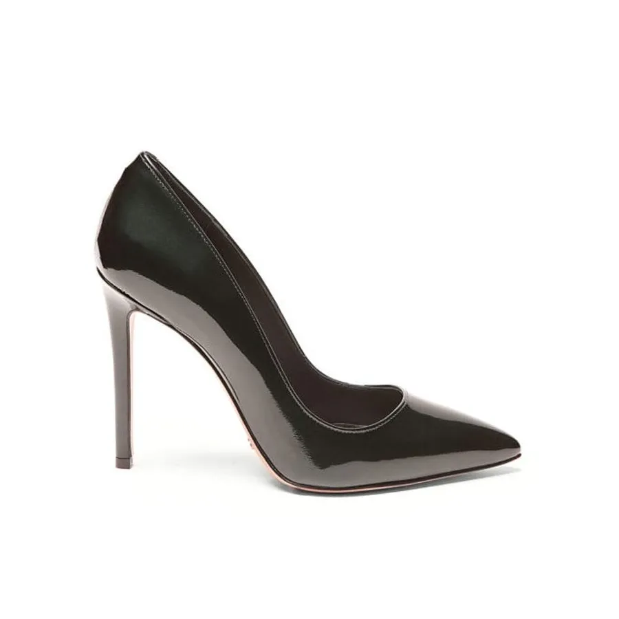 Rago collection decolte Pump donna pelle vernice nero