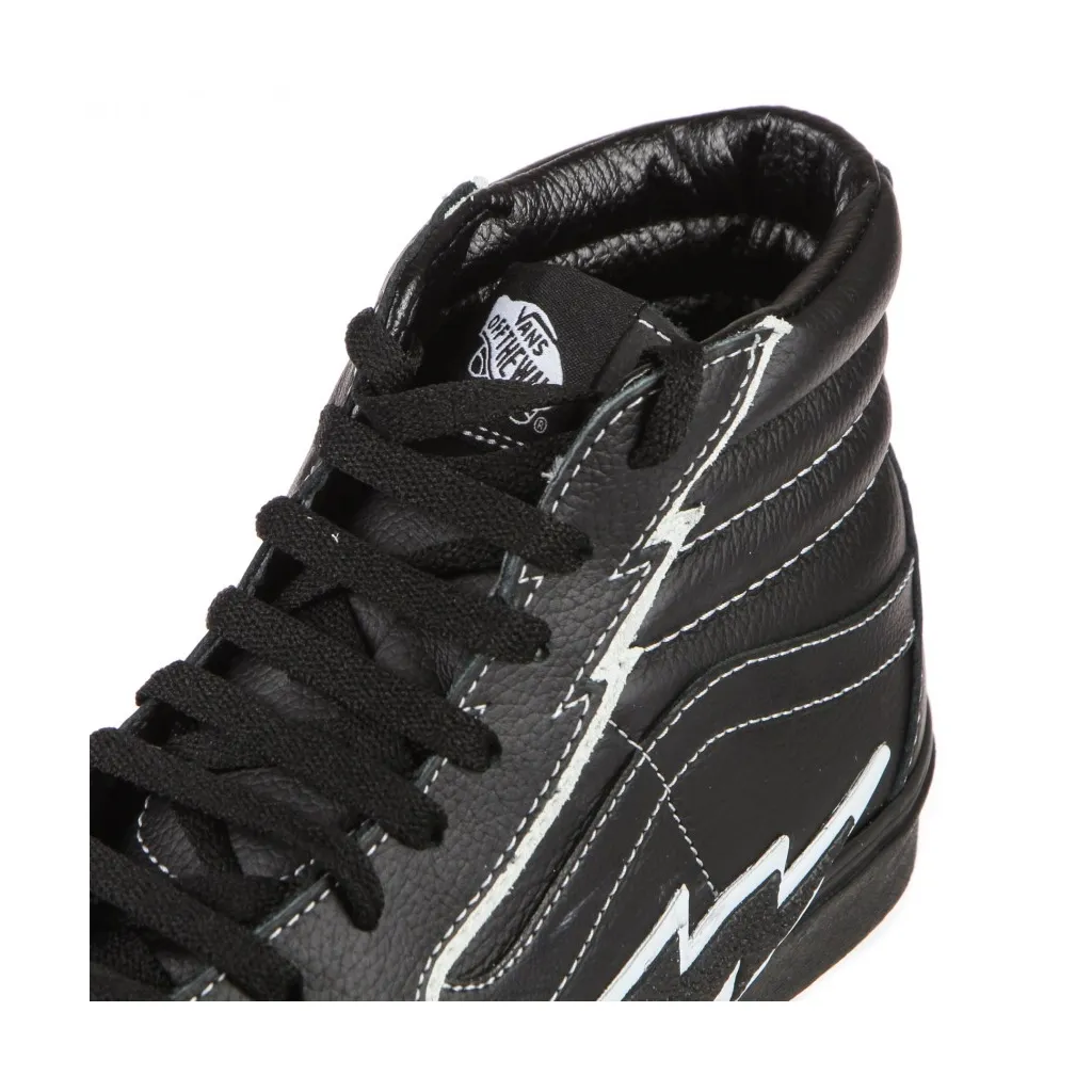 scarpa alta uomo sk8-hi bolt BLACK/BLACK