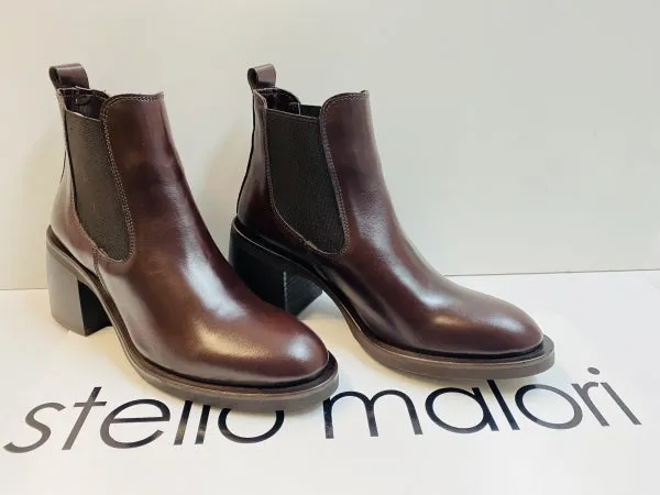 STELIO MALORI 4014 TRONCHETTO DONNA ELASTICO MARRONE