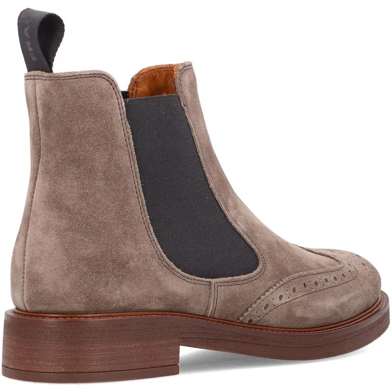 Stivaletto Visone Waxy grigio 