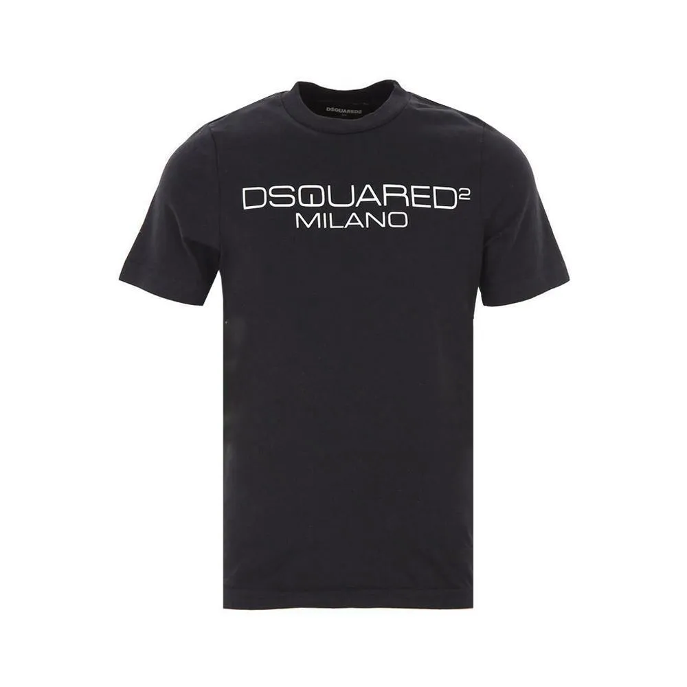  T-SHIRT DSQUARED. NERO 