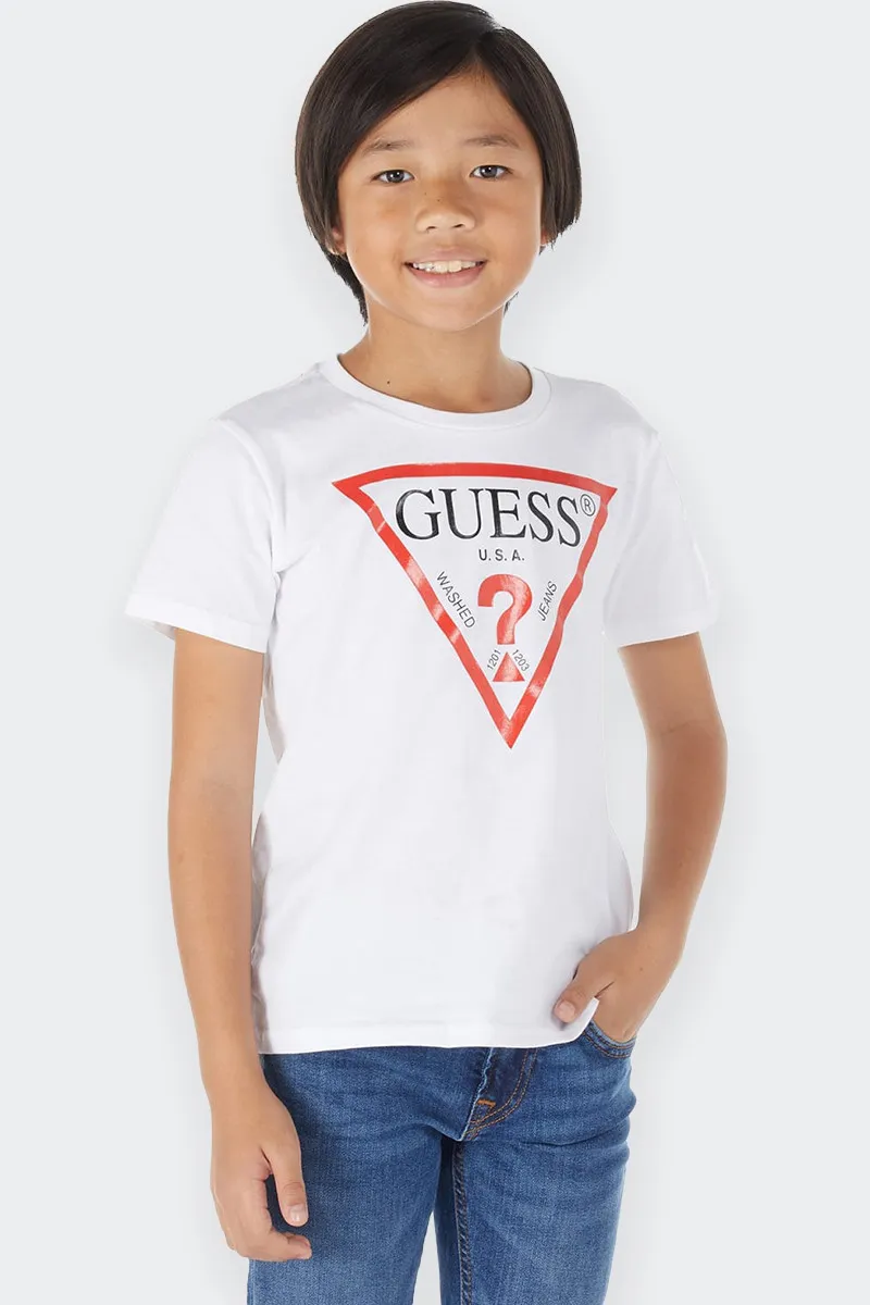 T-SHIRT MANICA CORTA CORE JUNIOR BIANCA