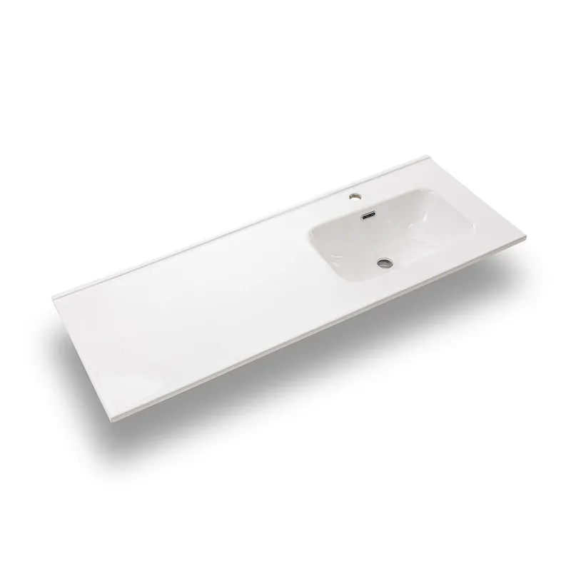 TFT Home Composizione vasca DX 4 pezzi AGO, bianco opaco