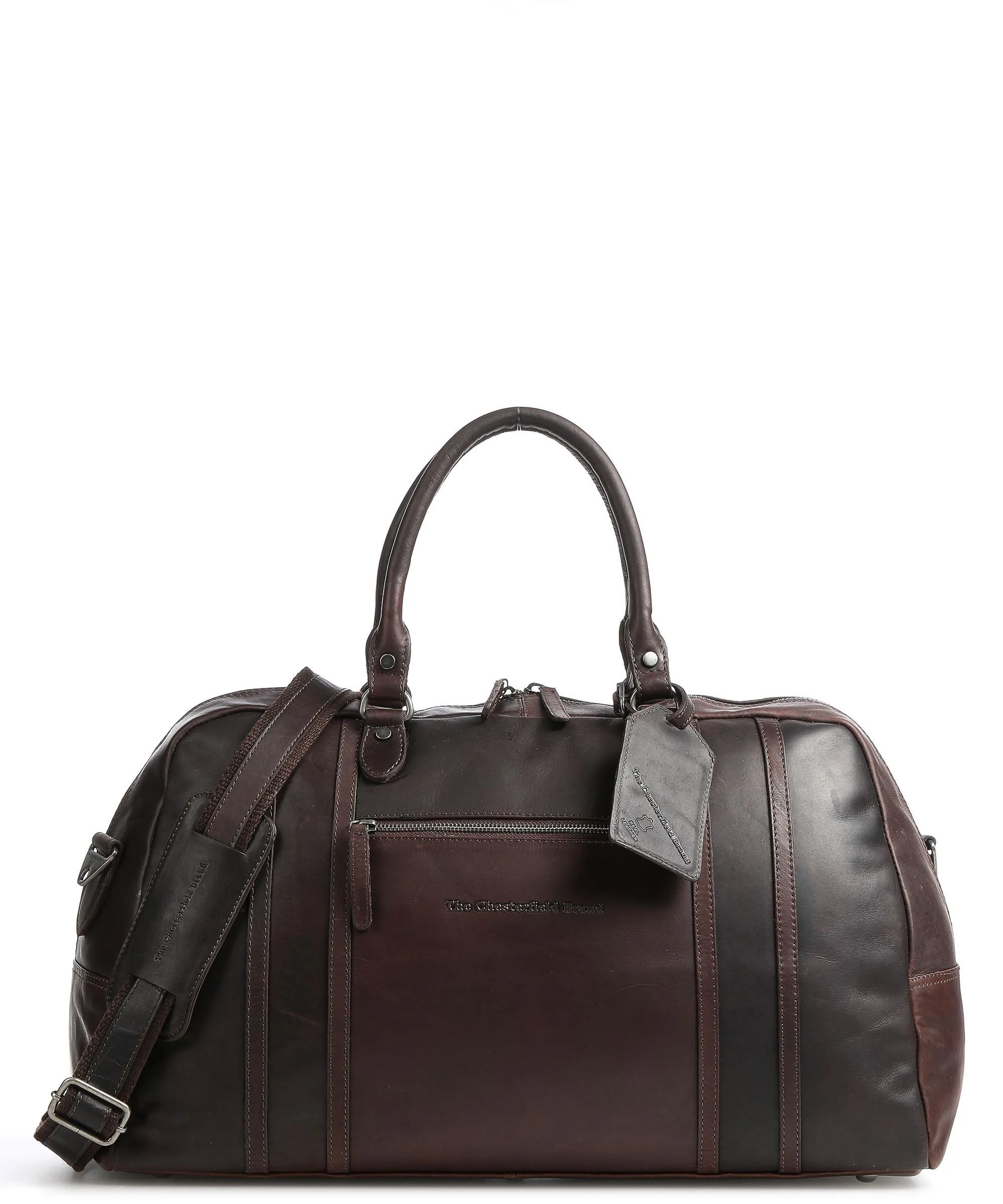  The Chesterfield Brand Kiel Borsone da weekend marrone scuro 52 cm  