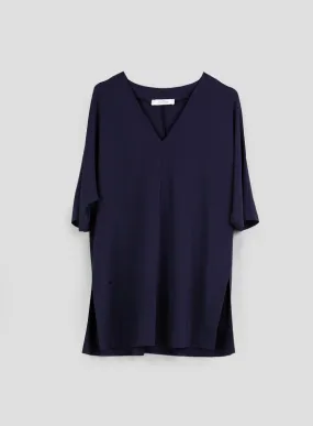 Tunica in jersey blu - Max Mara Leisure
