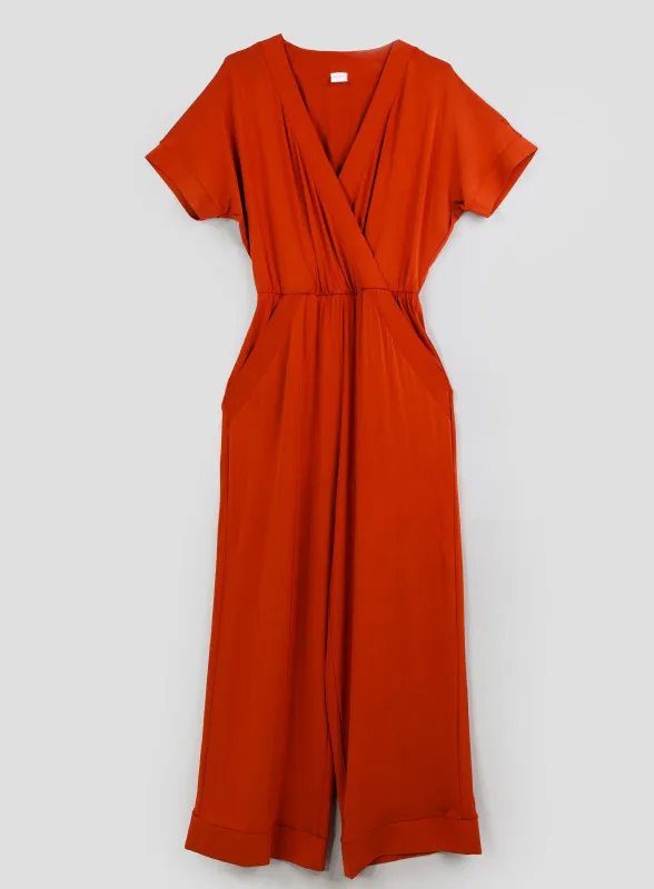 Tuta in jersey ruggine - Max Mara Leisure