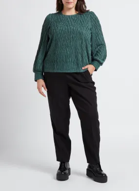  VERO MODA CURVE   MAIA - Blusa con scollo tondo | Verde