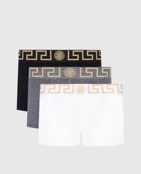 Versace Boxer con logo Medusa AU103261A10011