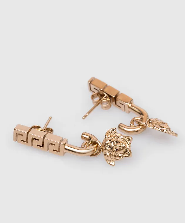 Versace Orecchini dorati La Medusa Greca 10036771A00620
