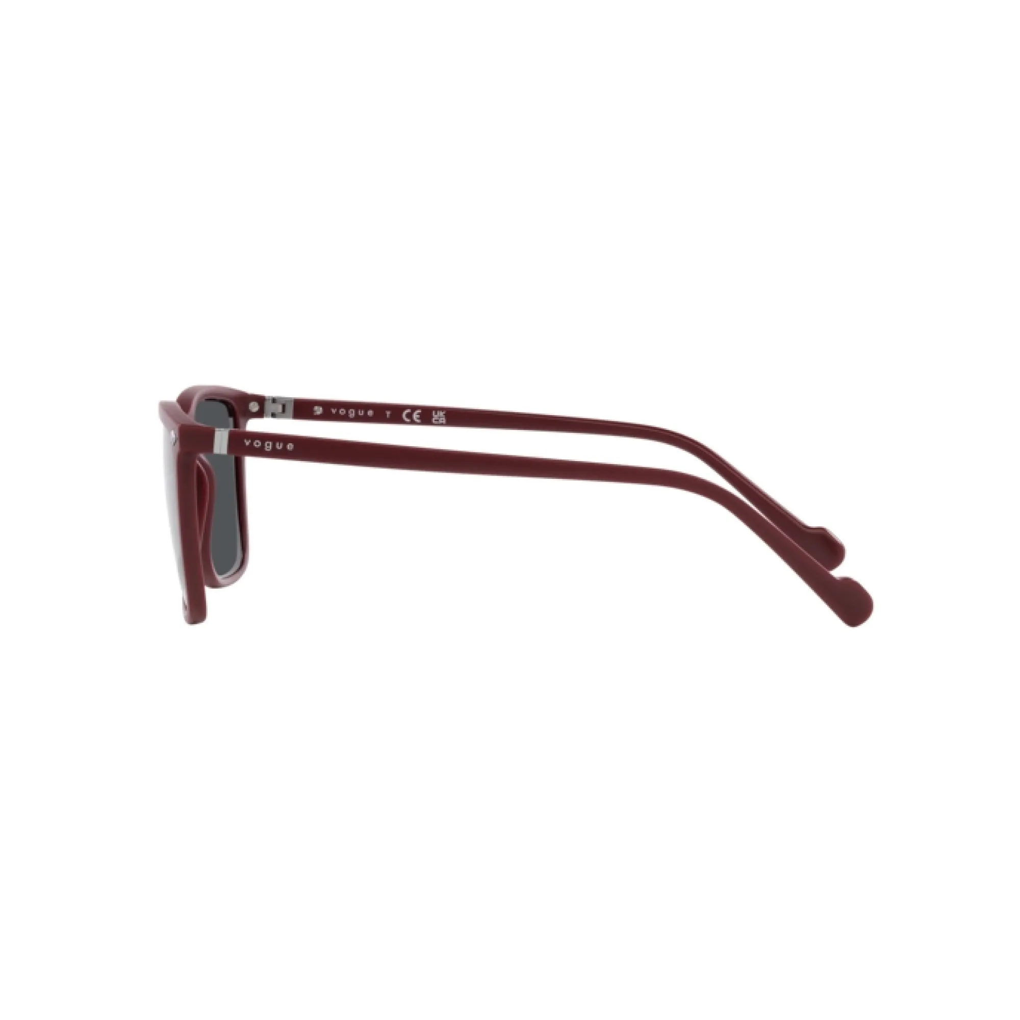   Vogue VO 5493S - 304887 Rosso Vino Pieno Semi Opaco | Occhiale Da Sole Uomo 