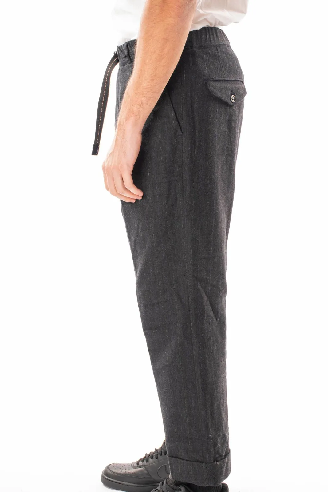White Sand Pantalone Flanella Uomo